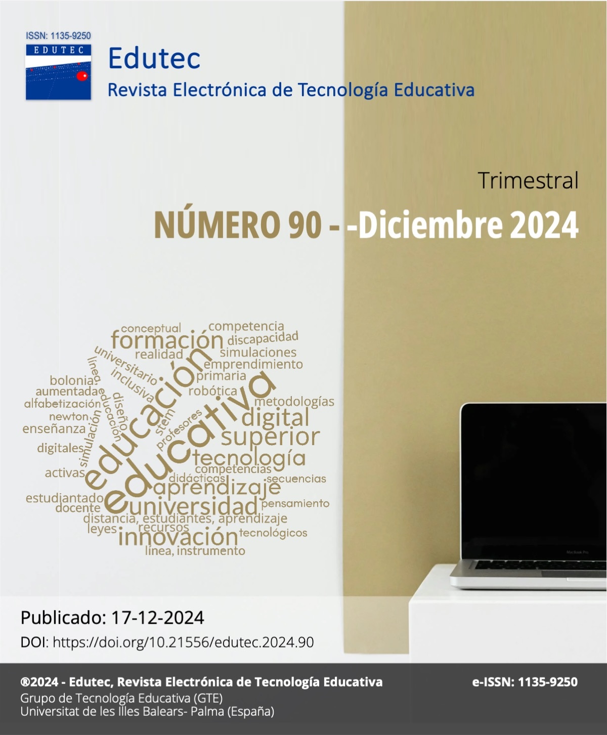 Ver Núm. 90 (2024): Edutec Número 90 - Diciembre 2024