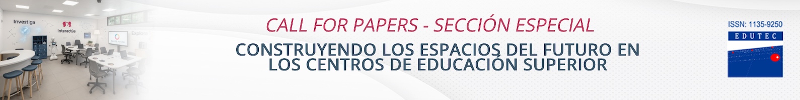 imagen call for papers - Espacios de futuro